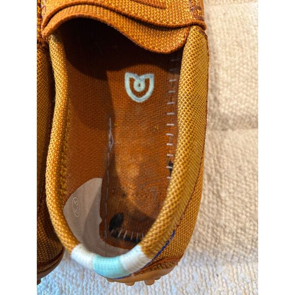 Rothy’s The Driver Loafers in Cognac | Size 5.5 | Sustainable Knit Driving Shoes - Picture 8 of 10